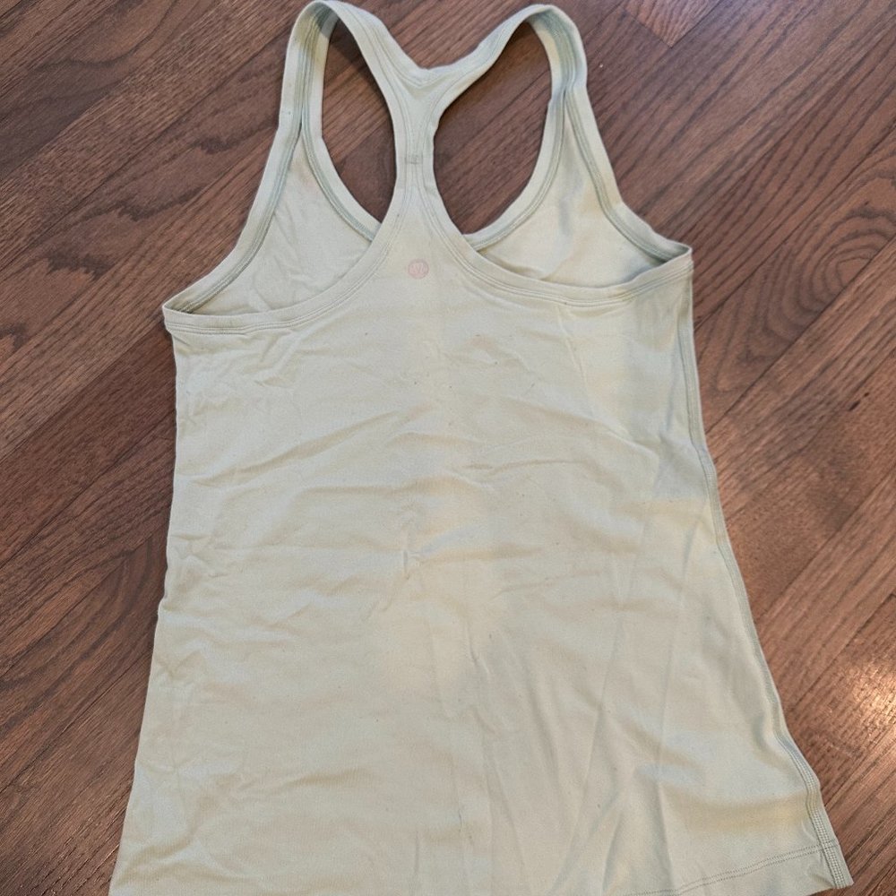 Light Green Lululemon Tank Top